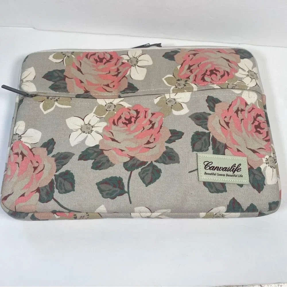 Canvaslife Floral Padded Laptop Bag